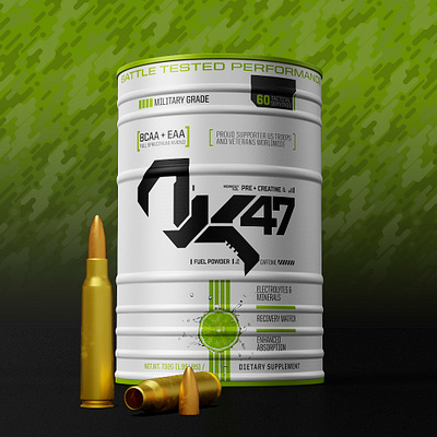 AK47 PRE-WORKOUT LABEL DESIGN 3dimages arquimediastudios design grafic graficdesign inspiration inspiring inspiringdesign label mockups motion packaging packagingdesign publicity render sports supplements videos webdesign weightloss