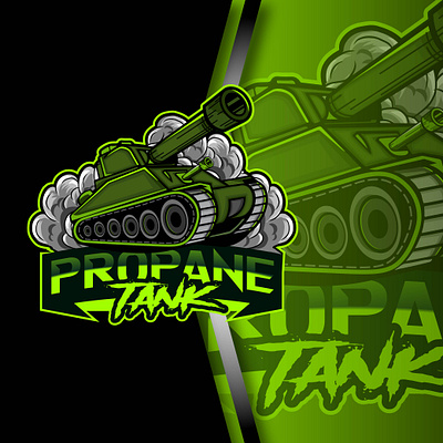 Propane Tank adobe branding design graphic graphicdesign illustration logo logodesign vector web