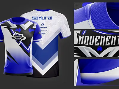 Esport Jersey Movement branding csgo design dota2 esport gaming jersey m logo mascot move movement sport team logo tshirt