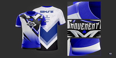 Esport Jersey Movement branding csgo design dota2 esport gaming jersey m logo mascot move movement sport team logo tshirt