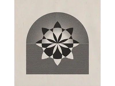 Shape Studies 2 abstract design details geometric illustration lines linework positive negative space shapes