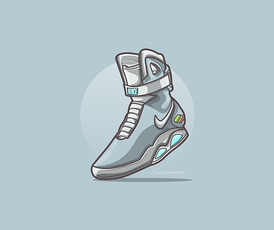 Nike airmag design digital 2d digitalart drawing illustration logo vector vector art vector artwork vector artworks