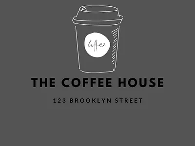 Project Coffee House branding clean logo design side projects