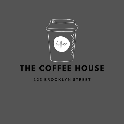 Project Coffee House branding clean logo design side projects