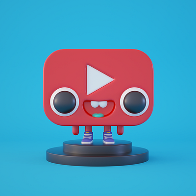 YouTube Pet 3d 3d art adobe photoshop animation character character design cinema4d design illustration