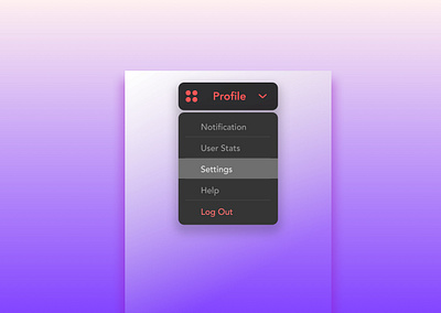 Dropdown dailyui