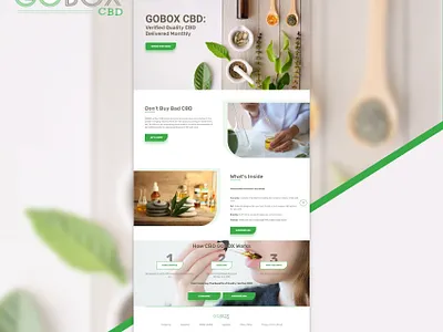 CBD Shopify store design and development design ui ux web