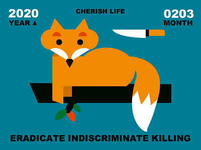 Cherish life illustration