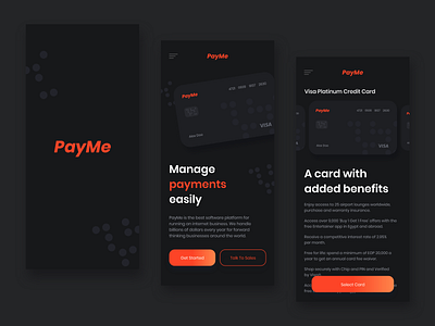 PayMe | Fintech Mobile App banking app branding design branding identity dark mode dark theme dark ui dribbble best shot finance app fintech fintech app graphic design mobile app design online payment payment app product design ui ux design user experience design user interaction user interface design visual design