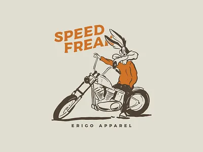 Road Runner bobber chopper clothing design design flatdesign graphicdesign icon illustration illustrator typography vector vector illustration vectorart