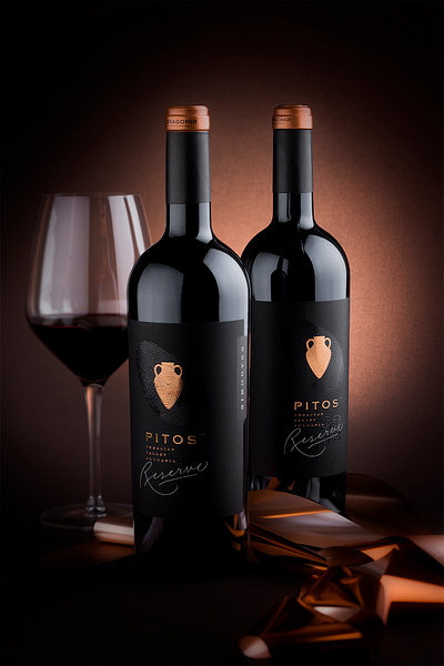 Pitos Reserve pitos reserve premium wine strategic branding the labelmaker wine branding wine label wine packaging