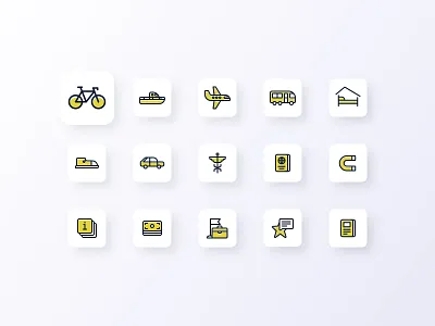 Traveling Icon Set | 2018 agente icon set iconography icons travel traveling