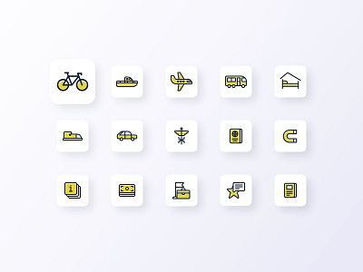 Traveling Icon Set | 2018 agente icon set iconography icons travel traveling