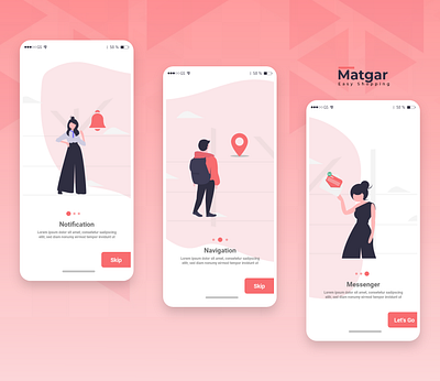 Matgar android app app design design ios ios app matgar shopping shopping app uidesign uiux uiuxdesign user experience user flow user interface uxdesign