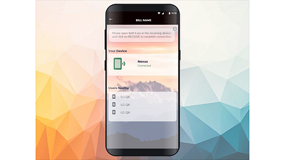 Android file sharing android app app design ui ux