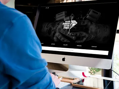 Black Diamond Website branding digital logo logo design logo designer website design