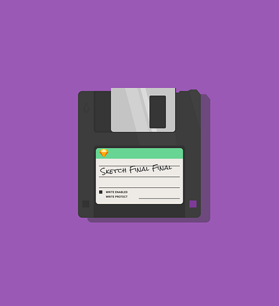 hard disk design figma illustration