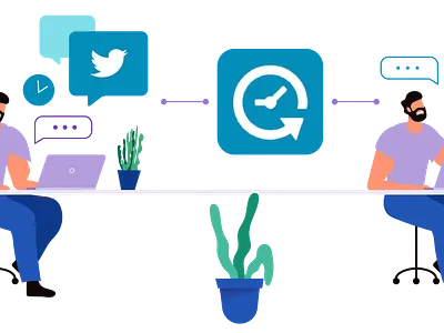 Blog illustration for Appointlet.com appointlet branding cartoon design expression icon illustration ui vector
