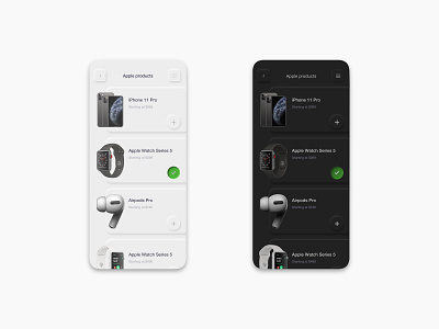 Neumorphism - Mobile shopping 2020 trend apple apple watch design design system earpods neumorphism sketch sketchapp ui ux