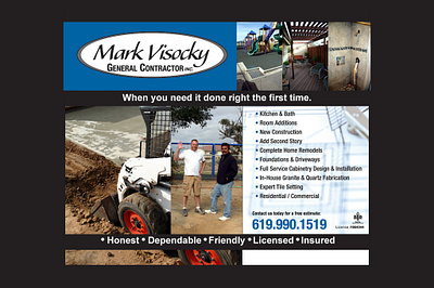 General Contractor, MV branding graphic design graphics photographer photography photoshop social media steve mckinnis stevemckinnis.com web design