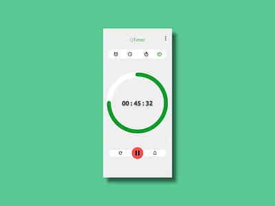 DailyUI#014 Quantum Timer clock countdown dailyui mobile mobile app quantum timer ui ui design uidesign uiux ux ux design uxdesign