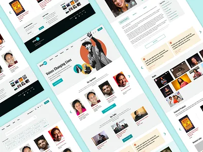 SpeakOut Website Redesign design nonprofit webdesign website