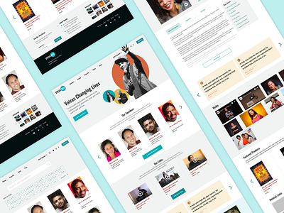 SpeakOut Website Redesign design nonprofit webdesign website