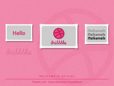 Hello Dribbble illustration