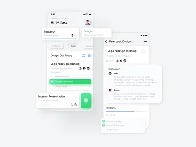 Task Management App Design app app design concept design digital flat flatdesign icon inteface mobile mobile app mobile design neomorphism neumorphic neumorphism task ui ux vector web