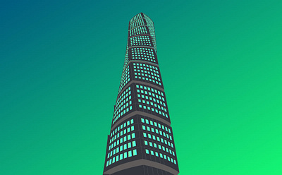 Skyscraper design graphic design illustration illustration art