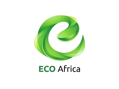 ECO Africa Logo africa branding design eco icon logo vector