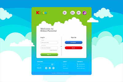 Sign-Up/login page dailyui001 uidesign uxdesign webdesign