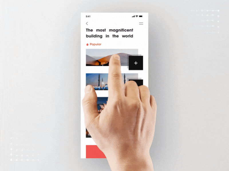 Travel UI animation design ui vector web design