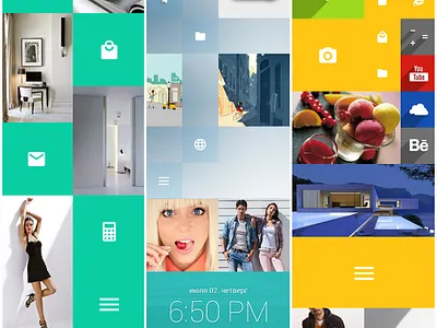 Themes for android WP launcher / Launcher 8 android android app design launcher