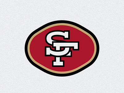 SF 49ers Logo redesign 49ers football logo logoredesign logos rebrand sports