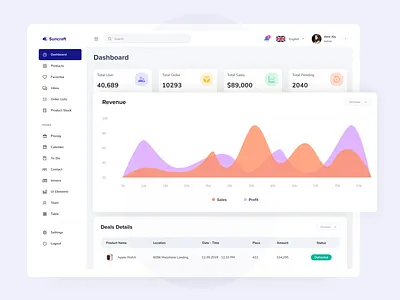 Admin Dashboard Design Concept design designer interface landing layout minimal minimalistic page typography ui uidesign uiwebdesign userinterface ux web webdesign webpage website