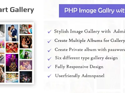 Image Gallery PHP Script bootstrap admin bootstrap template bootstrap4 html 5 html template image gallery php script webdesign webdev