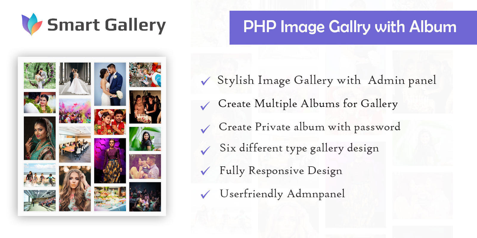 Image Gallery PHP Script by Smart Eye on Dribbble