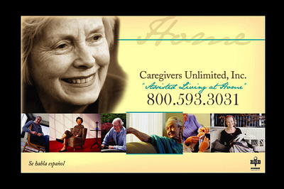 Caregivers Unlimited, Inc. branding graphic design graphics photoshop steve mckinnis web design