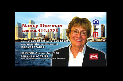 Nancy Sherman Keller Williams branding graphic design graphics photographer photography photoshop steve mckinnis stevemckinnis.com