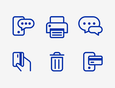 Icons for Standard Bank 2d bank bank app credit creditcard design flat icon icons illustration line money office phone standard bank ui ux vector website