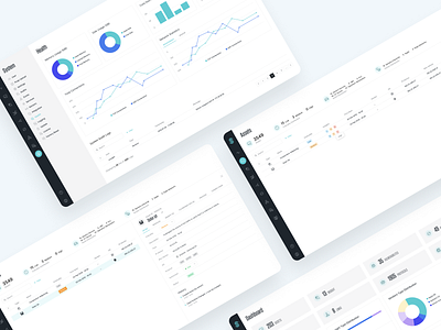 ICS Security Sight Platform backoffice chart clean condensed dark ui dashboard design ics platform scada security sight ui ux web