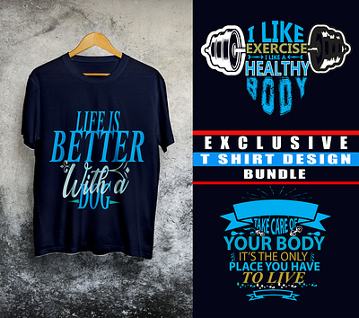 Exclusive trendy t shirt design template apparel brand brand t shirt branding design clothes clothing clothing design design fitness gym illustration shirts t shirts template tshirtstore typography vector