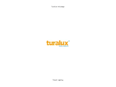 Turalux ( logo design ) adobe advertising azerbaijan baku design dribbble hellodribblers illustration logo logo design logodesign logotype orange logo travel travel agency travel logo