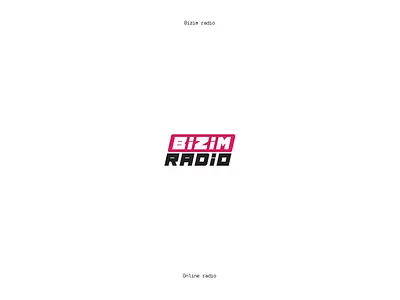 Bizim radio ( logo design ) adobe advertising azerbaijan baku branding design illustrator logo logo design logodesign logos logotype online photoshop pink radio red vector
