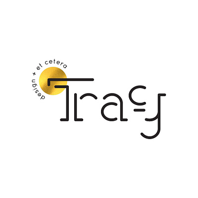 Tracy New logo branding design graphic graphic design logo typography