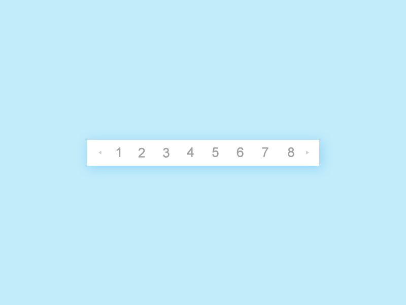Daily UI :: 085 - Pagination daily ui