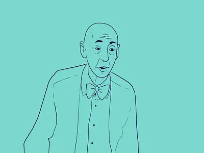 Giant 2d animation character design design frame by frame illustration motion design traditional animation twin peaks