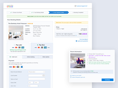 agoda booking page website version