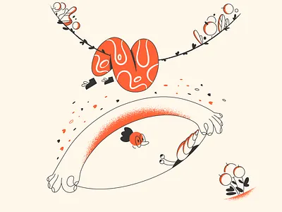 Waiting! character design design illustration product ui waiting webdesign